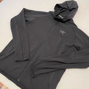 Arcteryx Men’s Adahy Hoody, Size Medium, Black Colour